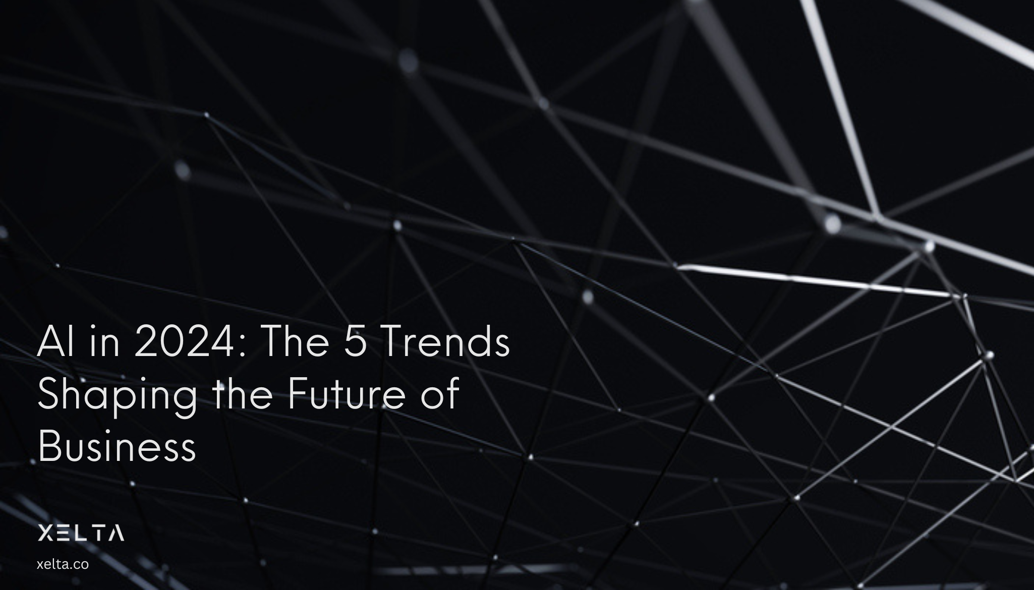 AI in 2024: The 5 Trends Shaping the Future of Business